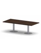 Tavolo riunione direzionale, basamento a calice - Colori a scelta - cm 240x110x75h