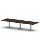 Tavolo riunione direzionale, basamento a calice - Colori a scelta - cm 360x110x75h