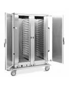 Armadio portateglie coibentato riscaldato- portata 12x2 - EN cm 131x73x191h