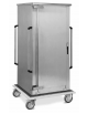 Armadio portateglie portavassoi coibentato neutro portata 13 Teglie 60x40 - supporti L - cm 93x88x151h