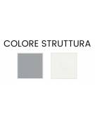 Tavolo riunione direzionale ovale sagomato, basamento a calice - Colori a scelta - cm 200x90x75h