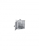 Cassetta termica in lamiera di acciaio inox - cm 45x46x51h