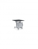 Cassetta termica in lamiera di acciaio inox - cm 45x46x51h