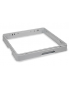 RIALZO APERTO SENZA BASE - BORDI CHIUSI - mm 497x497x62h