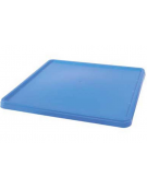 COPERCHIO PER CESTELLI - COLORE BLU  - mm 500x500x25h
