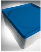 COPERCHIO PER CESTELLI - COLORE BLU  - mm 500x500x25h