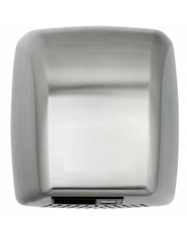ASCIUGAMANI ELETTRICO PROFESSIONALE COLORE ACCIAIO - CON SENSORE - POTENZA W 2100