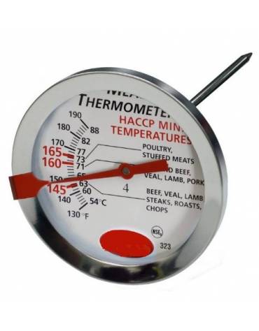 TERMOMETRO MECCANICO PER CARNE E PESCE - Temperatura +54 / +85 °C