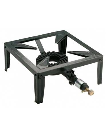 FORNELLONE IN GHISA CON ALIMENTAZIONE A GAS - POTENZA KW 7 - mm 560x400x180h