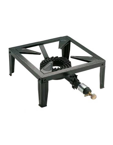 FORNELLONE IN GHISA CON ALIMENTAZIONE A GAS - POTENZA KW 7 - mm 560x400x180h