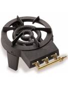 FORNELLONE IN GHISA 3 RUBINETTI - CON REGOLATORE DI FIAMMA - POTENZA KW 8,6 - mm 300x400x170h