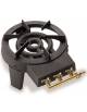 FORNELLONE IN GHISA 3 RUBINETTI - CON REGOLATORE DI FIAMMA - POTENZA KW 8,6 - mm 300x400x170h