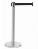 COLONNA SEGNA PERCORSO - nastro da 1,8 metri - Dimensioni mm 360x360x915h