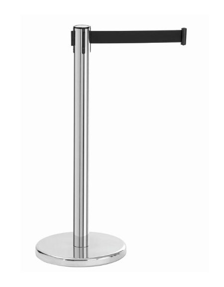 COLONNA SEGNA PERCORSO - nastro da 1,8 metri - Dimensioni mm 360x360x915h