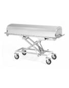 Carrello trasporto salme elevabile ed inclinabile