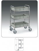 Carrello per rifornimento minibar frigobar