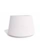 Fioriera circolare tonda in calcestruzzo cemento COLORE BIANCO SABBIATO - Diametro Ø cm 90 - Altezza cm 65 - Conforme ai CAM