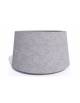 Fioriera circolare tonda in calcestruzzo cemento COLORE GRIGIO SABBIATO - Diametro Ø cm 120 - Altezza cm 75 - Conforme ai CAM