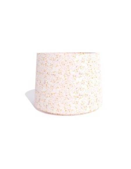 Fioriera circolare tonda in calcestruzzo cemento COLORE BIANCO TRAVERTINO - Diametro Ø cm 129 - Altezza cm 100 - Conforme ai CAM