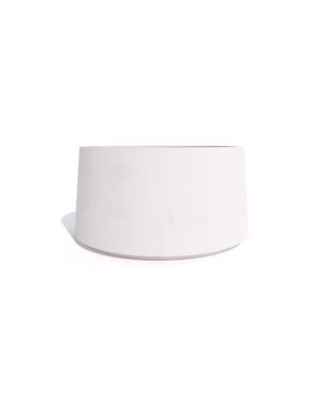 Fioriera circolare tonda in calcestruzzo cemento COLORE BIANCO TRAVERTINO - Diametro Ø cm 160 - Altezza cm 85- Conforme ai CAM