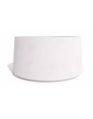 Fioriera circolare tonda in calcestruzzo cemento COLORE BIANCO SABBIATO - Diametro Ø cm 160 - Altezza cm 85 - Conforme ai CAM