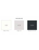 Armadio in melaminico con 4 ante in HPL - Colori a scelta - cm 184x45x90,4h