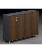 Armadio in HPL con 4 ante in melaminico - Colori a scelta - cm 182x45x127,2h