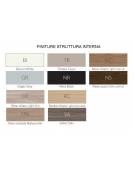 Armadio con elementi di chiusura in HPL con 4 ante in HPL - Colori a scelta - cm 182x45x127,2h