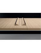 Benches composto con top access integrato e canalizzazione sottopiano, spessore piano mm 25 - Colore a scelta - cm 320x148x73,5h