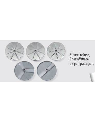 Tagliaverdure elettrico professionale SENZA SET DISCHI - TRIFASE