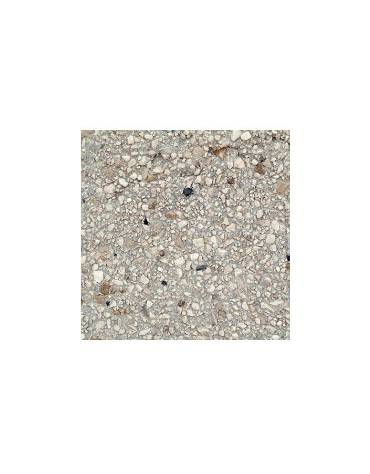 Panchina tonda svasata monoblocco in cemento calcestruzzo colore Grigio sabbiato - cm Ø112x45h - Conforme ai CAM