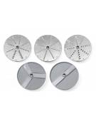 Tagliaverdure elettrico professionale CON SET DISCHI - MONOFASE