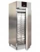 Armadio frigorifero per pasticceria inox AISI 304 ventilato +2°+8°C TROPICALIZZATO-Capacità N°20 Teglie 60x40 - cm 74x104,6x210h