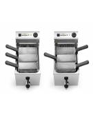 CUOCIPASTA ELETTRICO DA BANCO - CAPACITA' 25 LT - POTENZA 8,25 KW - CM 60x60x29h