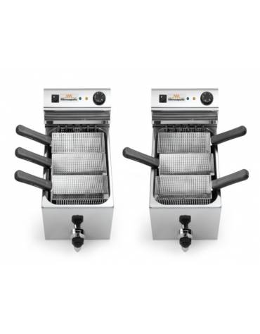 CUOCIPASTA ELETTRICO DA BANCO - CAPACITA' 25 LT - POTENZA 8,25 KW - CM 60x60x29h