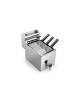 CUOCIPASTA ELETTRICO DA BANCO - CAPACITA' 8 LT - POTENZA 4 KW - TRIFASE - CON KIT 3 CESTELLI INCLUSI -CM 27x52,5x36h