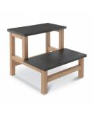 PREDELLINO IN LEGNO A DUE GRADINI
