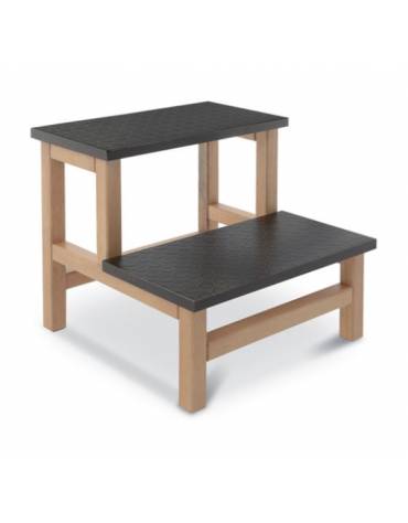 PREDELLINO IN LEGNO A DUE GRADINI