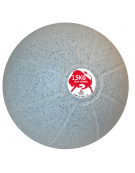 Palla medica rigonfiabile di gomma, colorata, peso kg 1,5