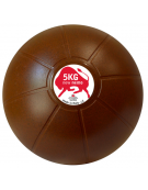 Palla medica rigonfiabile di gomma, colorata, peso kg 5