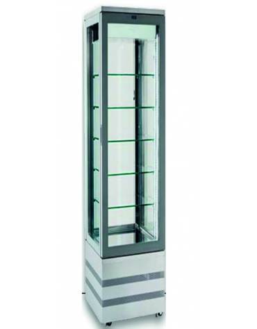Vetrina piccola gelateria verticale negativa statica cm45x62x189