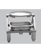 Cavalletto inox con filtro per palacipolle