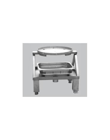 Cavalletto inox con filtro per palacipolle