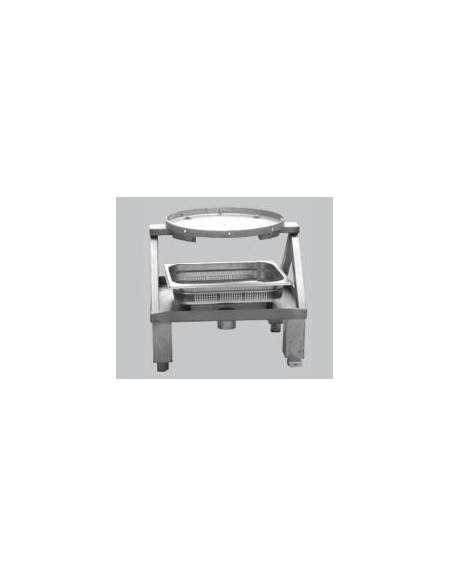 Cavalletto inox con filtro per palacipolle