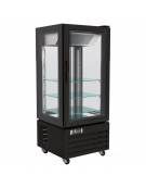 Vetrina verticale refrigerata no frost ad 1 porta battente - capacità 570 Lt - temperatura -18°C/-24°C - mm 670x650x1950h