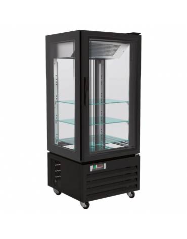Vetrina verticale refrigerata no frost ad 1 porta battente - capacità 570 Lt - temperatura -18°C/-24°C - mm 670x650x1950h