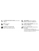 Torre con scivolo in polietilene rotazionale e tetto, 1 altalena - cm 588x483x360h