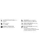 Villaggio attrezzato, 2 torri, 2 scivoli, 1 palestra, 1 altalena - cm 1038x679x360h