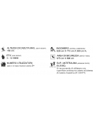 Doppia torre con 2 scivoli in polietilene rotazionale e altalena - cm 625x625x360h