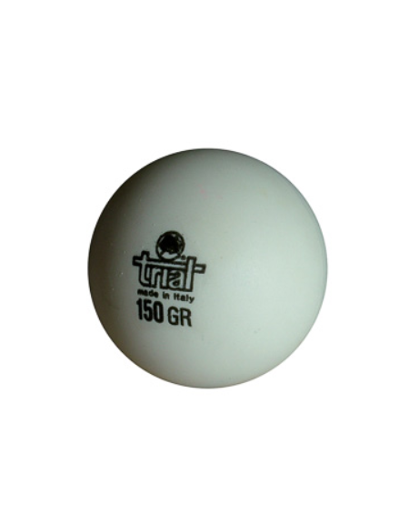 Palla getto di gomma anelastica kg 0,150 per uso indoor